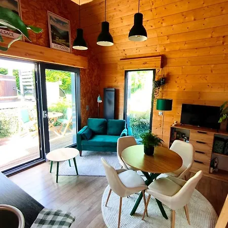 Horská chata Le Petit Nid - Tiny House & Bain Nordique Grendelbruch