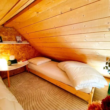 Horská chata Le Petit Nid - Tiny House & Bain Nordique *